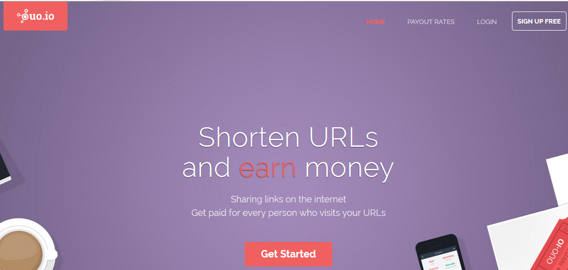 Ouo.io Link Shortener Review and Payment Proof