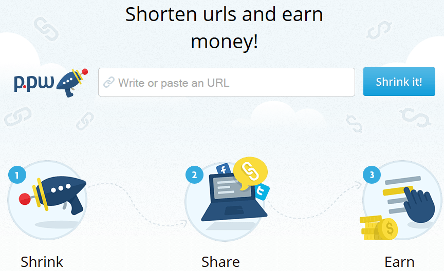 Making url. Shorten URLS and earn money. Shorten. Sharing & earn money. Shortened.